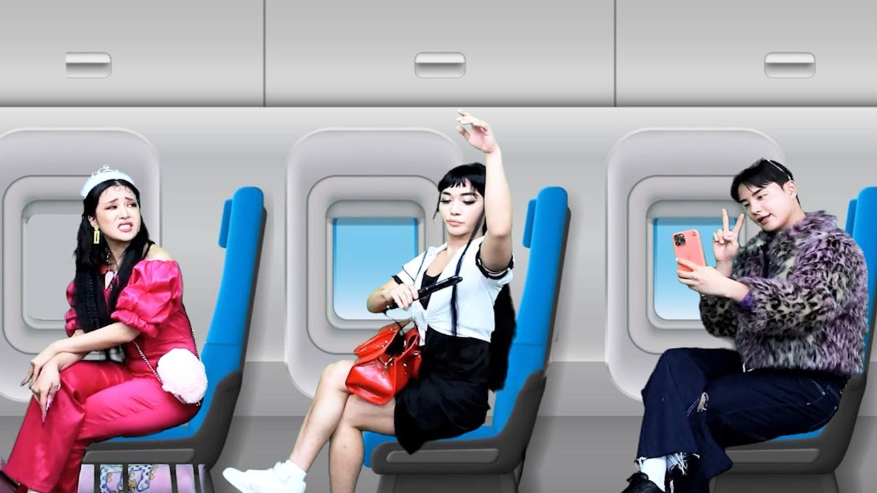 비행기 비지니스석 빌런 RALPLAY