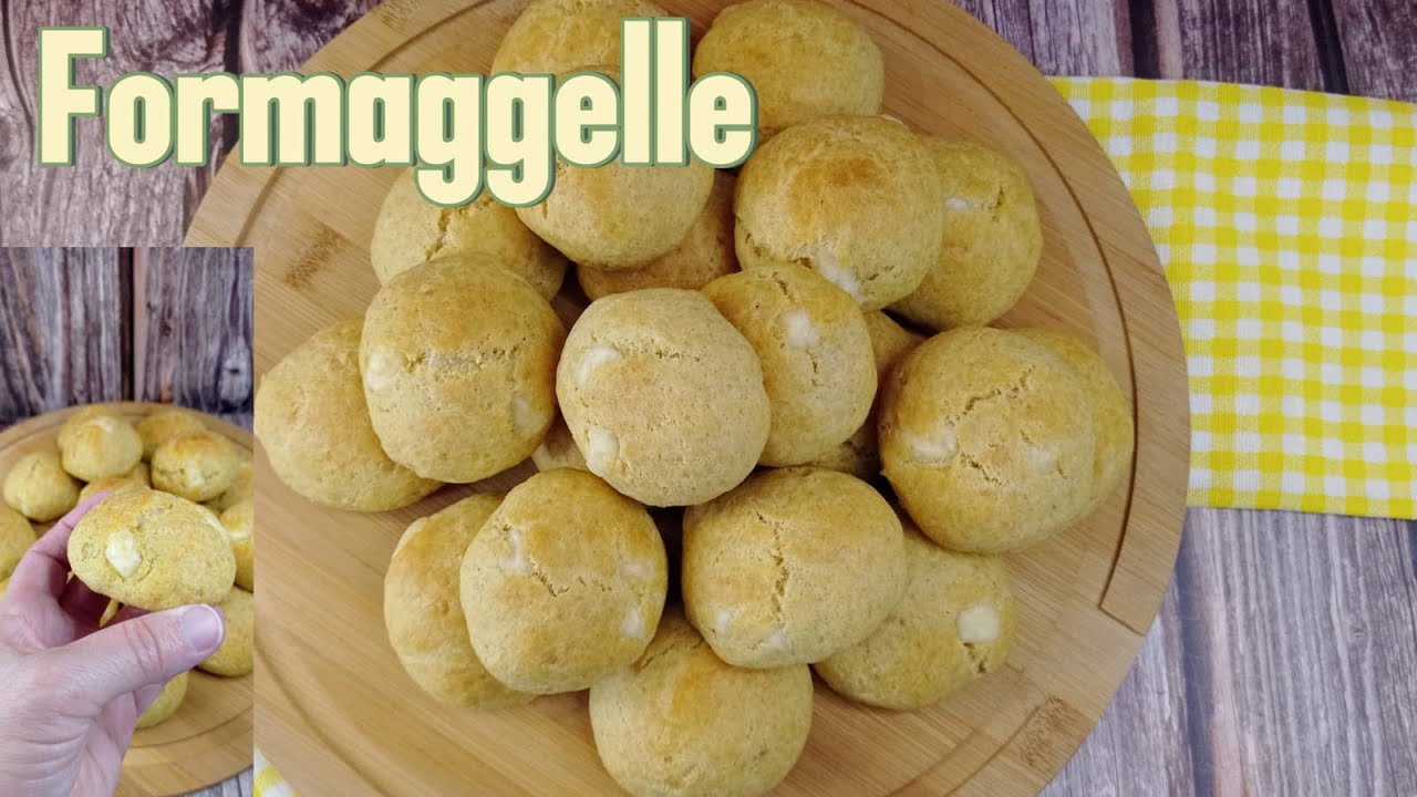 FORMAGGELLE deliziosi panini al formaggio, facili, veloci, saporiti e golosi