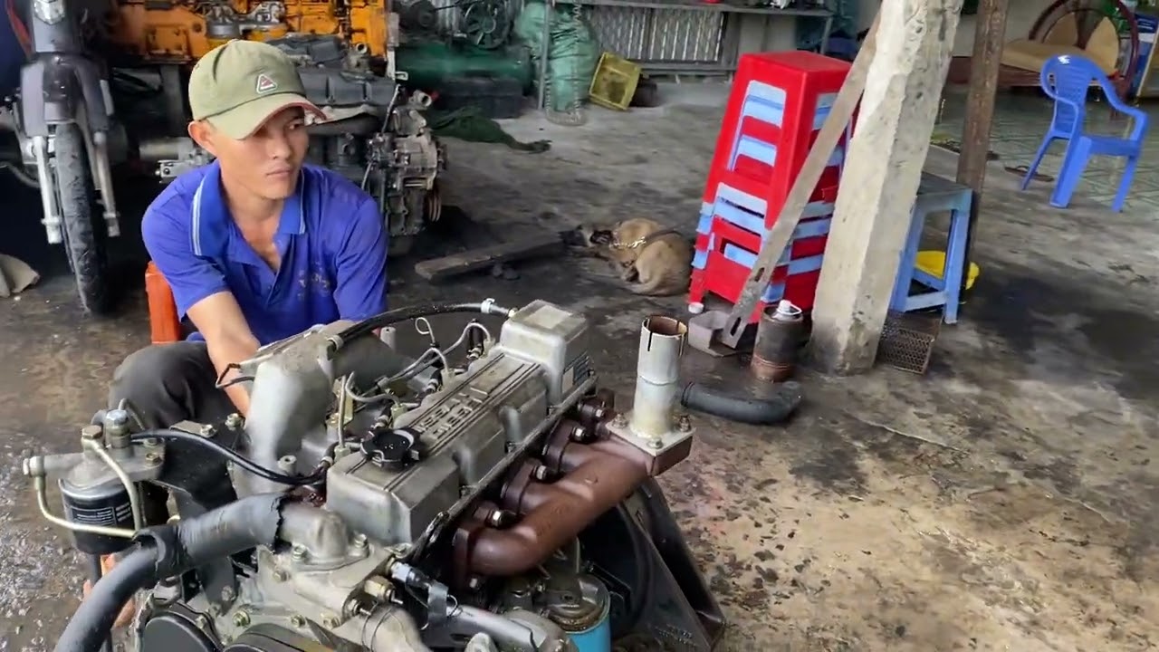 Nissan BD30 | động cơ lắp xe đào Hitachi ex60-2 | Mới 95% | Đã Bán Về Kiên Giang