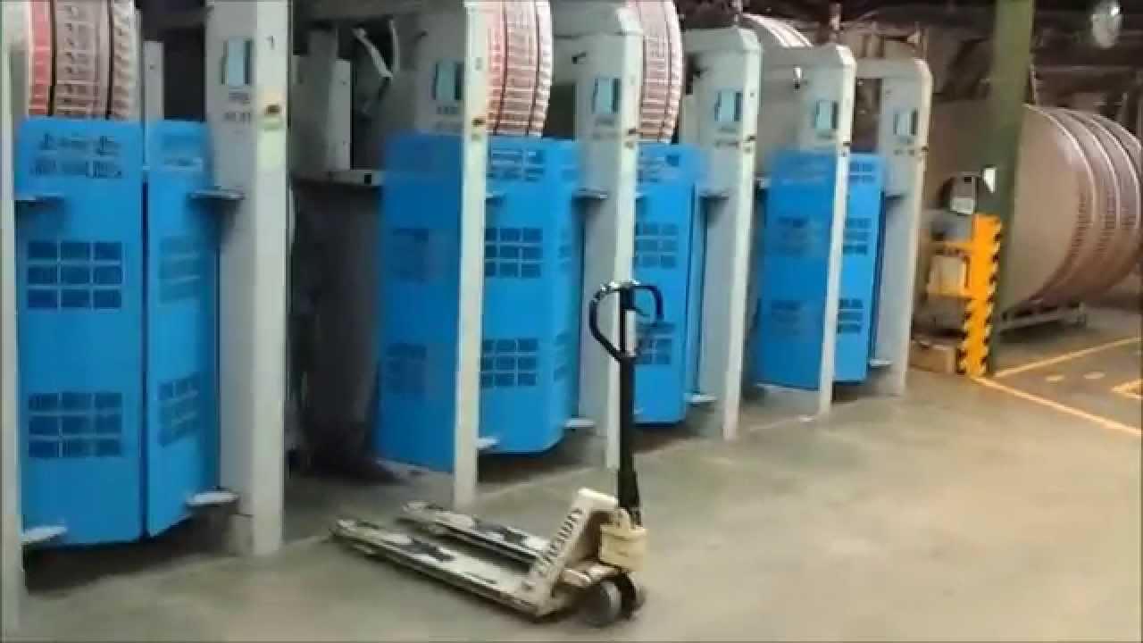 Muller Martini Newsliner y Flexiroll