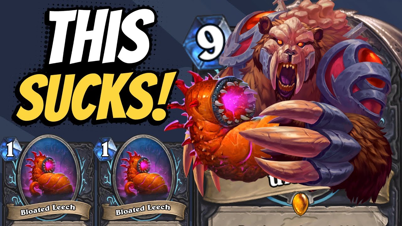 THIS DECK SUCKS (with leeches). Steal health and steal wins!