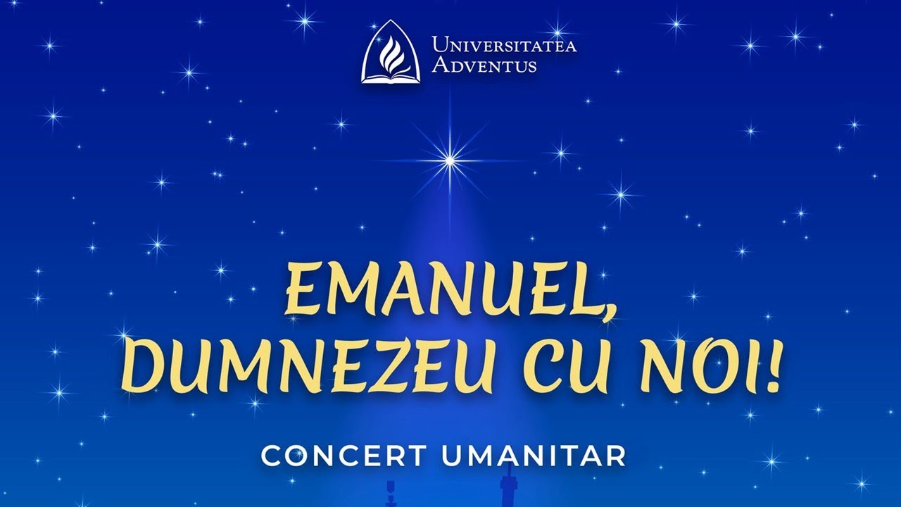 Emanuel, Dumnezeu cu noi! - Concert umanitar