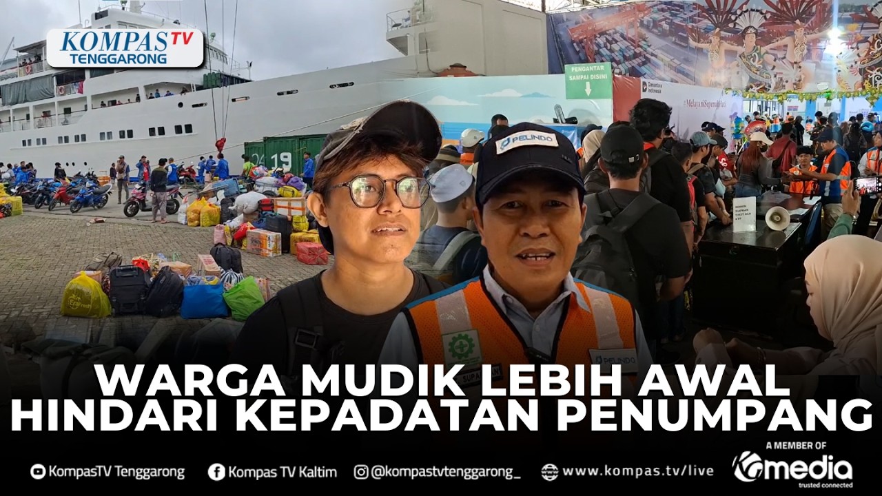 Penumpang Kapal di Pelabuhan Samarinda Pilih Mudik Lebih Awal Jelang Idulfitri