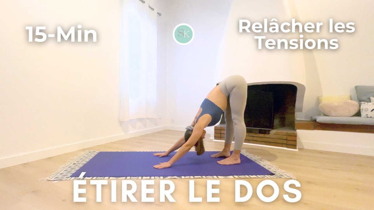 Étirer le dos à la fin de la journée. Libérer les Tensions Physiques et Mentales.