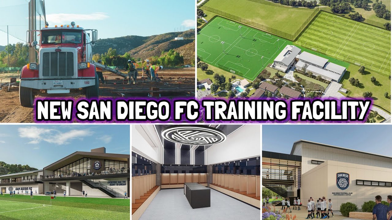 AMAZING! $150 MILLION! New San Diego FC Training Facility! Rendering Details + Construction Update