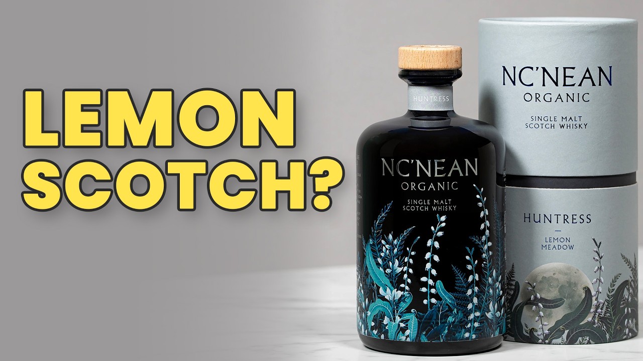 Лимонный шотландский виски? Обзор виски Nc'nean Huntress Lemon Meadow.