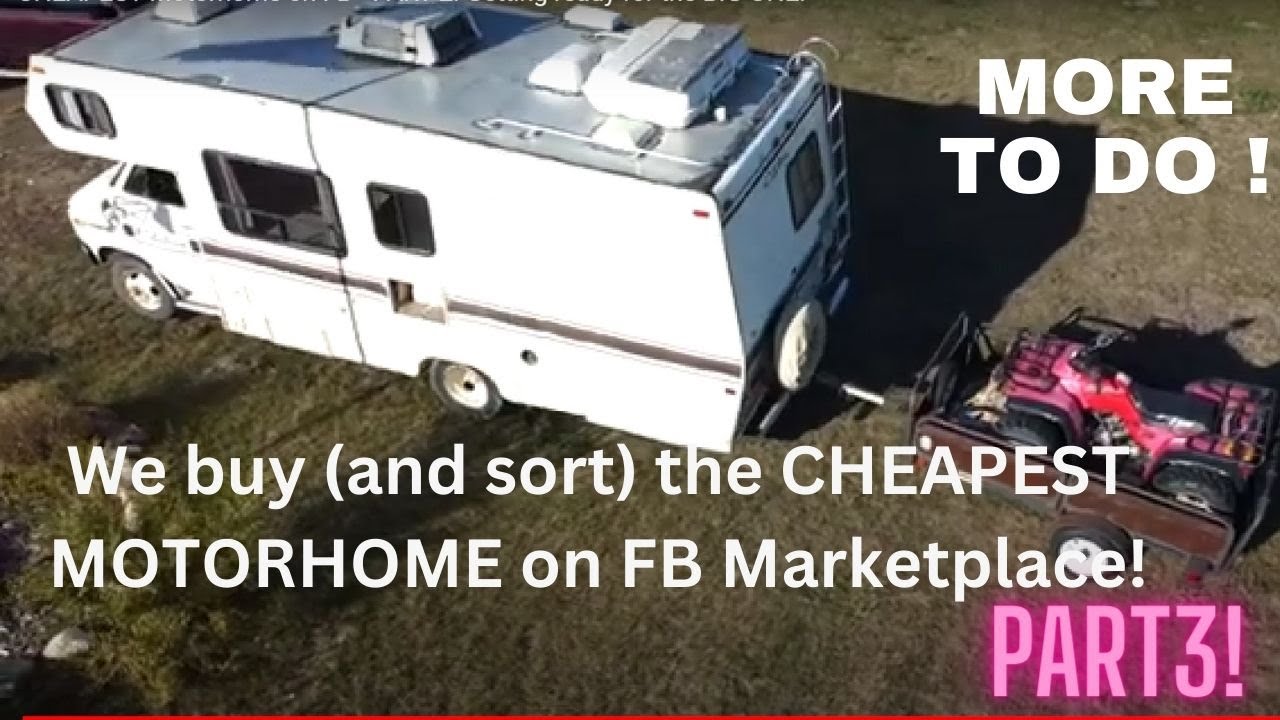 We bought the CHEAPEST RV on FB Marketplace - PART3! New Seats, Genny & more!