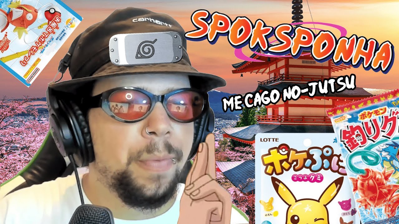 Probando dulces japoneses en directo