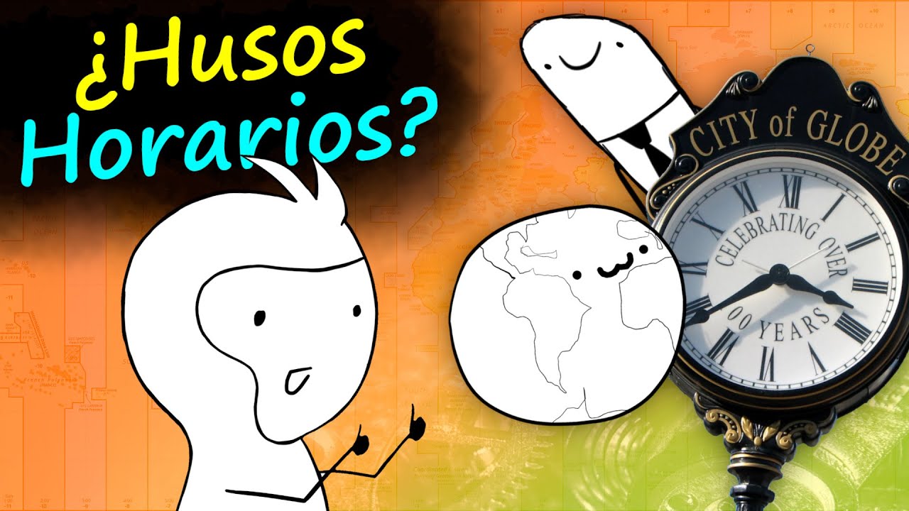 ¿Aquí es HOY y allá es MAÑANA? - HUSOS HORARIOS explicados por primates