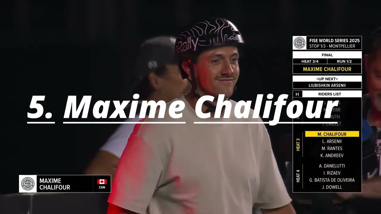 FISE MONTPELLIER 2025 | BMX Freestyle Spine Ramp Pro Men's Final - In short