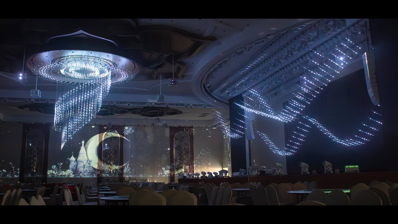2023 Wedding project for kinetic lighting system solution