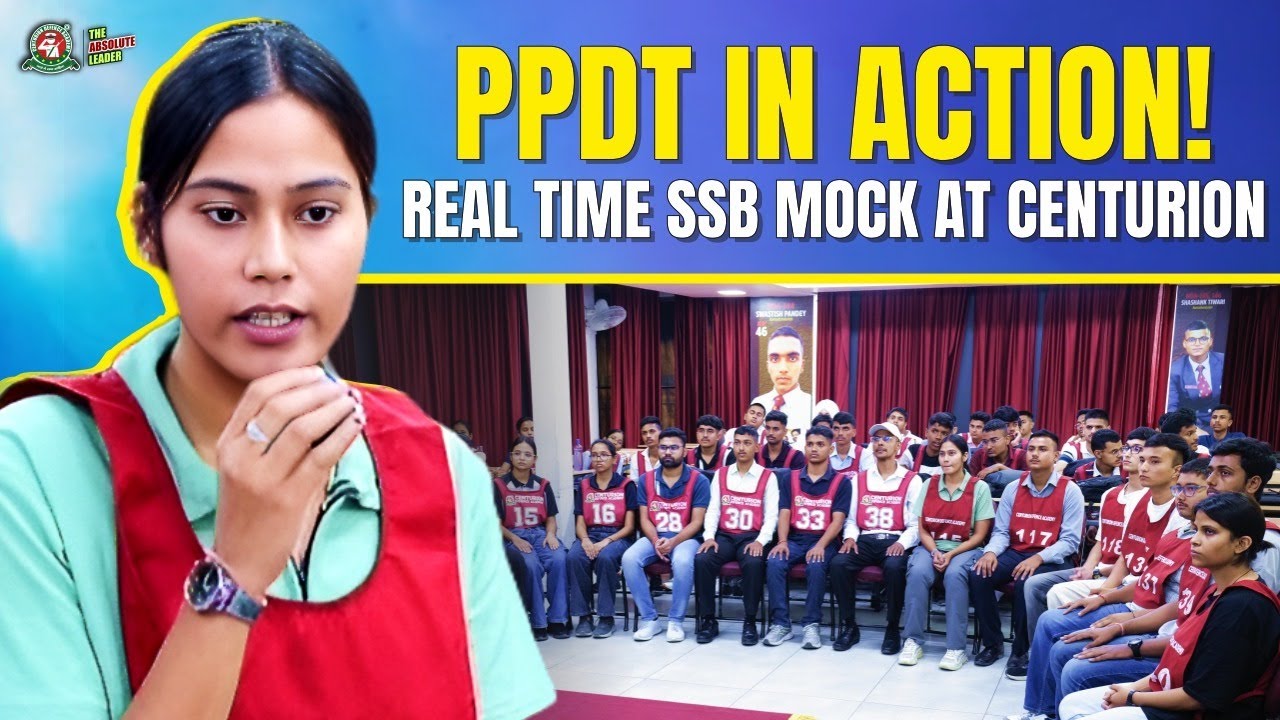 PPDT Explained Step-by-Step |SSB Prep @Centurion #SSBScreening#PPDTPractice #CenturionDefenceAcademy