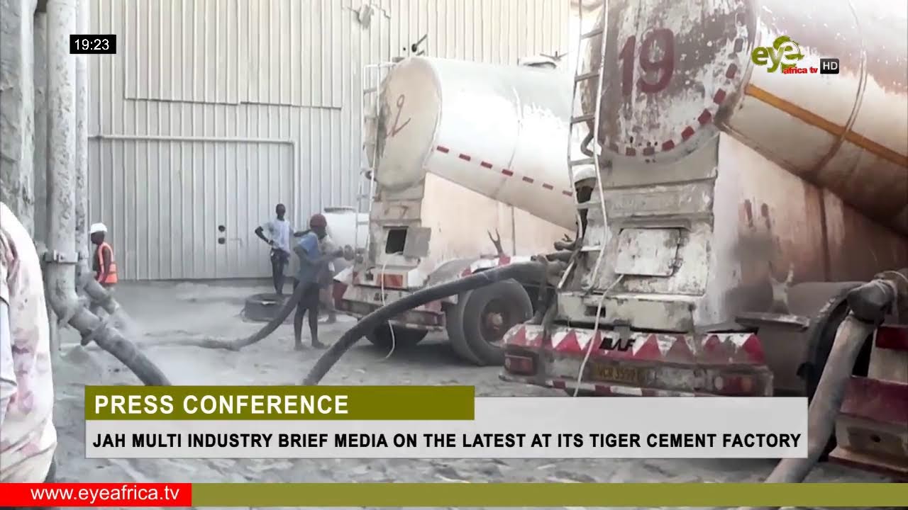 🔴JAH MULTI INDUSTRY BRIEF MEDIA ON THE LATEST AT ITS TIGER 🐅 CEMENT FACTORY 🏭