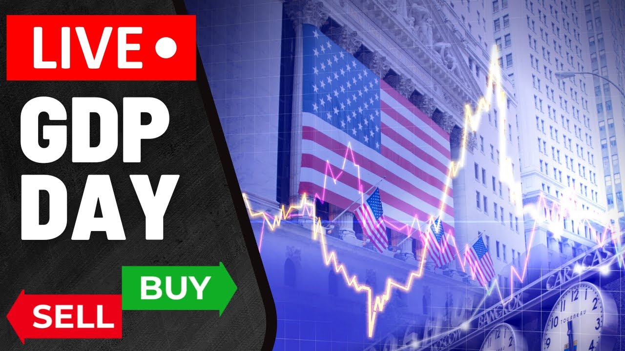 🚨 [LIVE]: GDP Data! Recession Showdown!