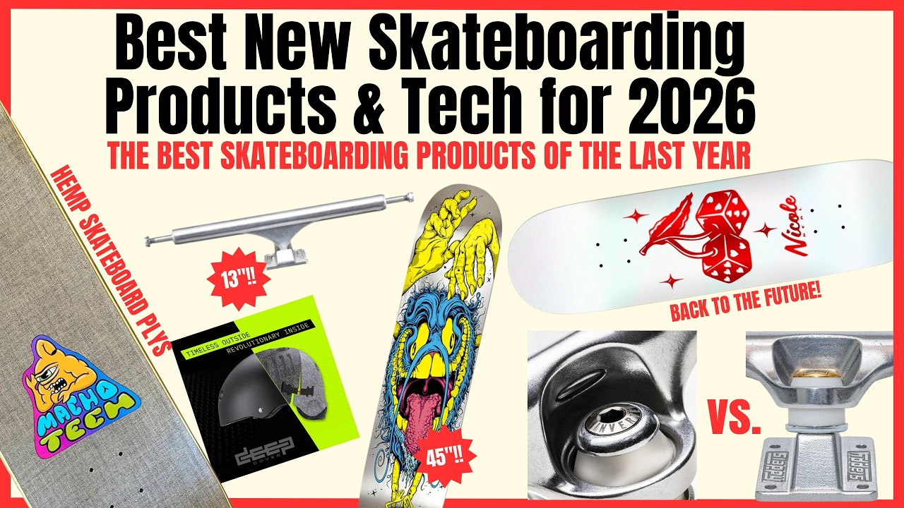 Best New Skateboarding Products & Technology (2026)