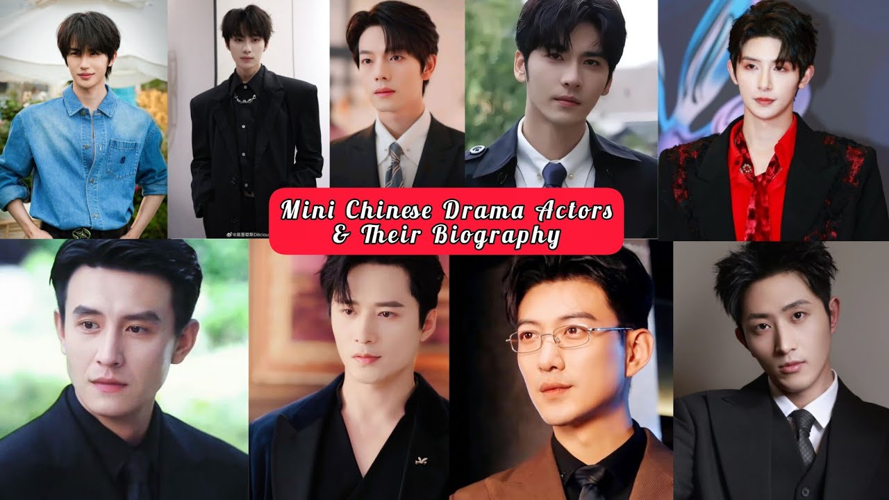 List Of 50+ Most Handsome 🔥 Chinese Short Drama Actors 😍 #MostHandsome #ShortDrama #ChineseActors 