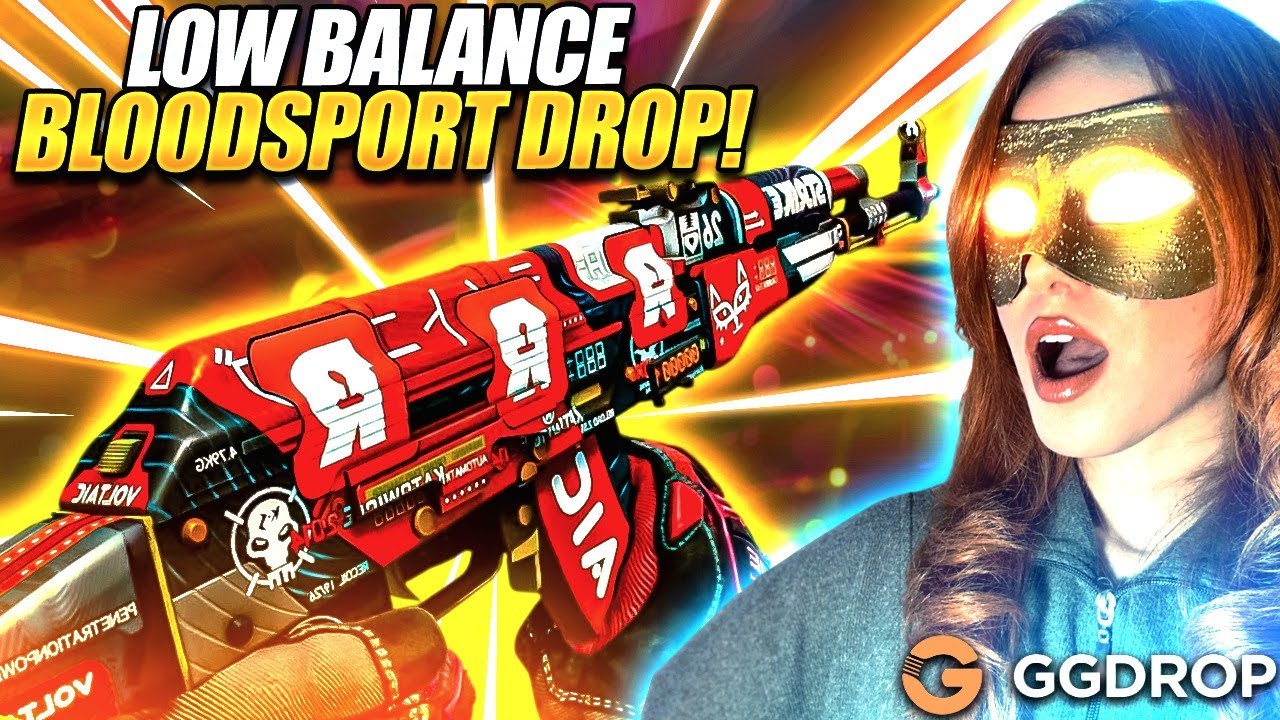GGDROP LOW BALANCE BLOODSPORT DROP !! ?! | GGDROP PROMO CODE 2025 | GGDROP CASE OPENING |