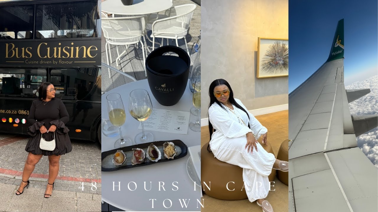48 HOURS IN CAPE  TOWN, BUS CUISINE EXPERIENCE & CAVALLI ESTATE