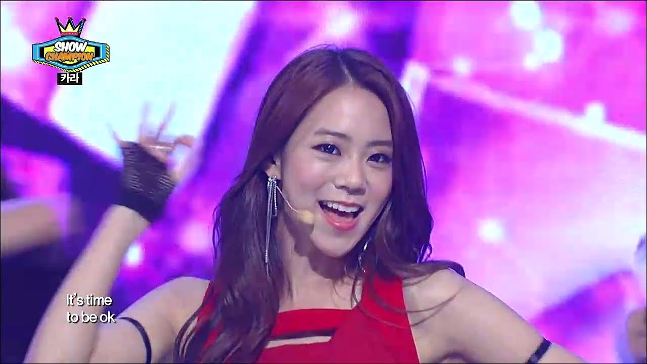 【TVPP】KARA - Mamma Mia, 카라 - 맘마미아 @ Show Champion Live