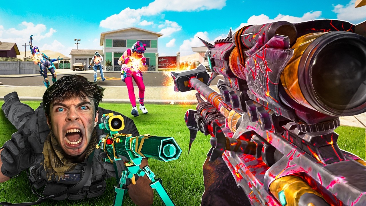 Я использовал каждого снайпера для Феррари в COD Mobile