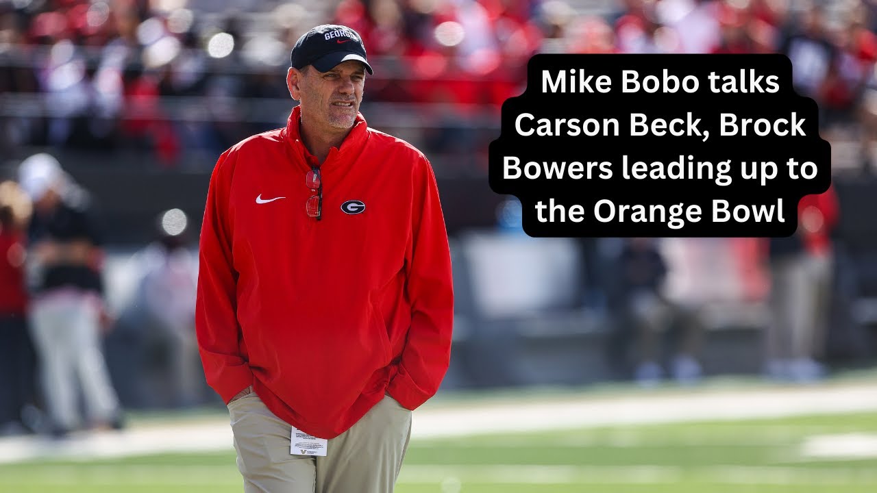 Mike Bobo talks critics, Carson Beck, Brock Bowers, and more
