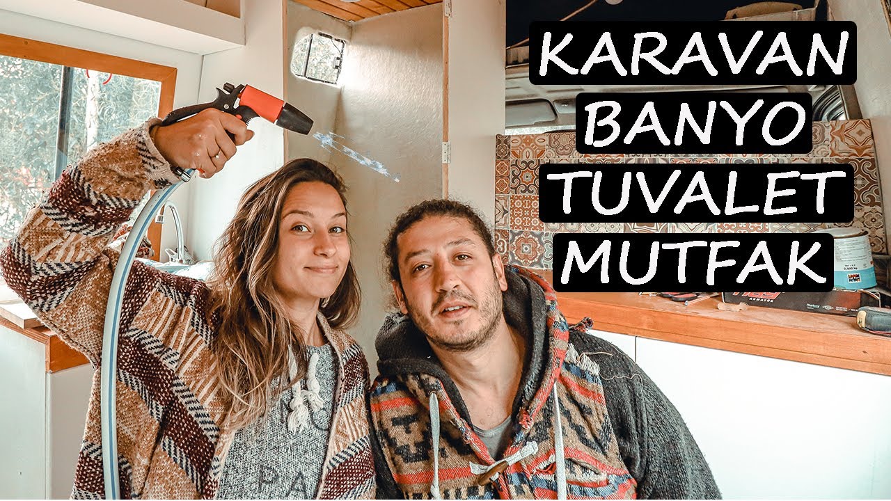 KARAVAN YAPIMI | SU TESİSATI | Duş Kabini ve Duş Teknesi | Laminat Parke Döşeme | Nasıl yapılır ?