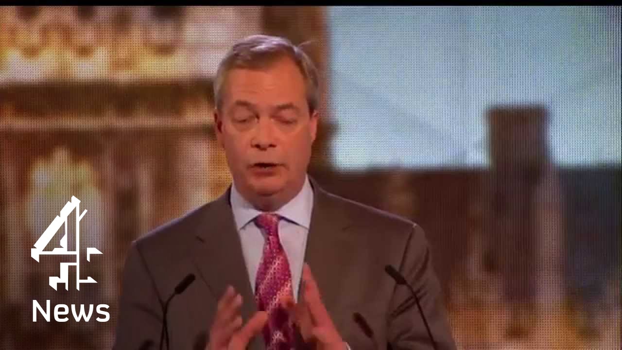 Nigel Farage turns on the audience at BBC debate