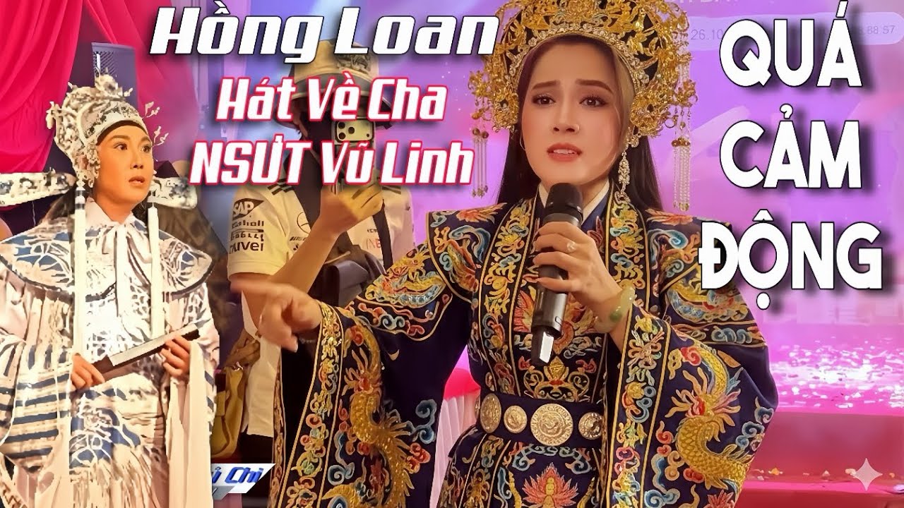QUÁ CẢM ĐỘNG - Cs Hồng Loan Hát Bài Hò Quảng Nói Về Cố NSƯT Vũ Linh Khán Giả Không Thể Kìm Nước Mắt