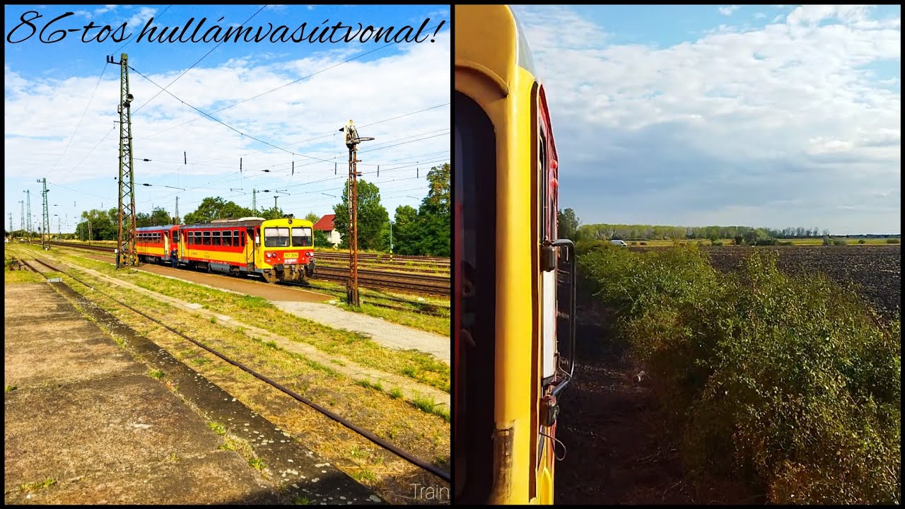 EGY VONAL AMIT ÖRÖKKÉVALÓSÁG VÉGIGUTAZNI! SZOLNOK-ÚJSZÁSZ-VÁMOSGYÖRK HULLÁMVASÚTVONAL! Nr. 86.