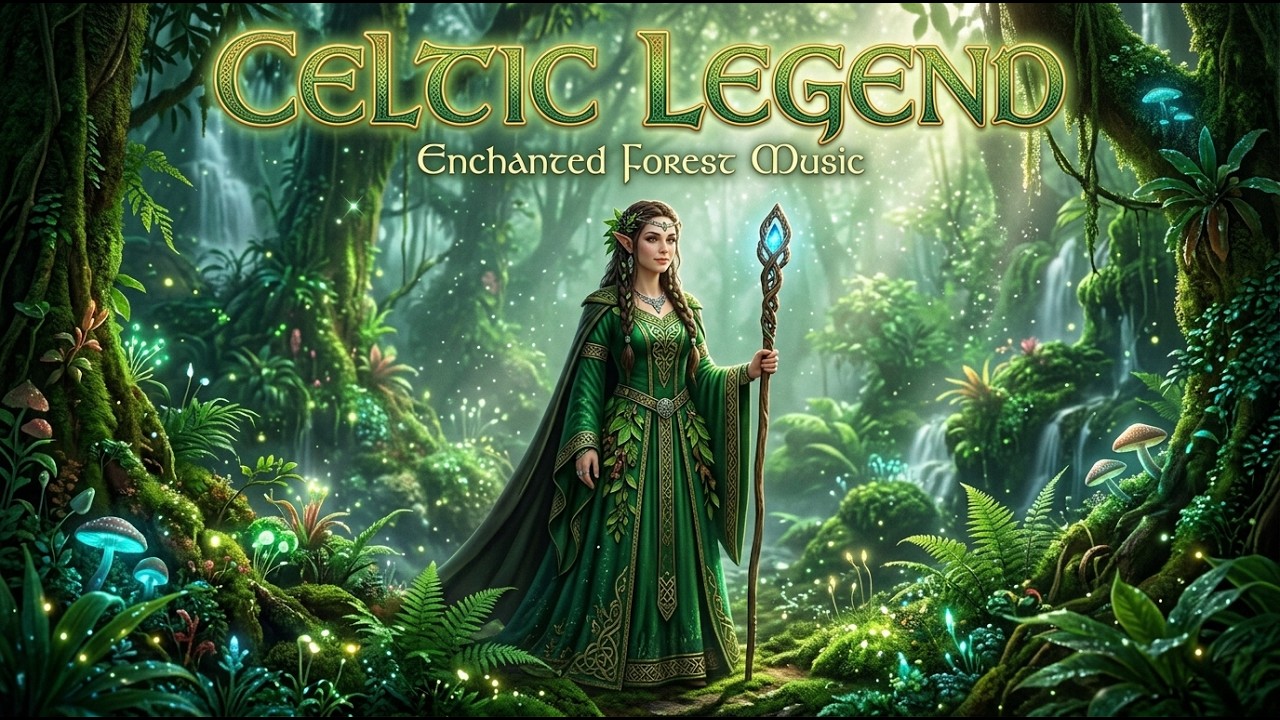 Celtic Legend 🌿 Enchanted Celtic Forest Music for Imagination  #fantasy
