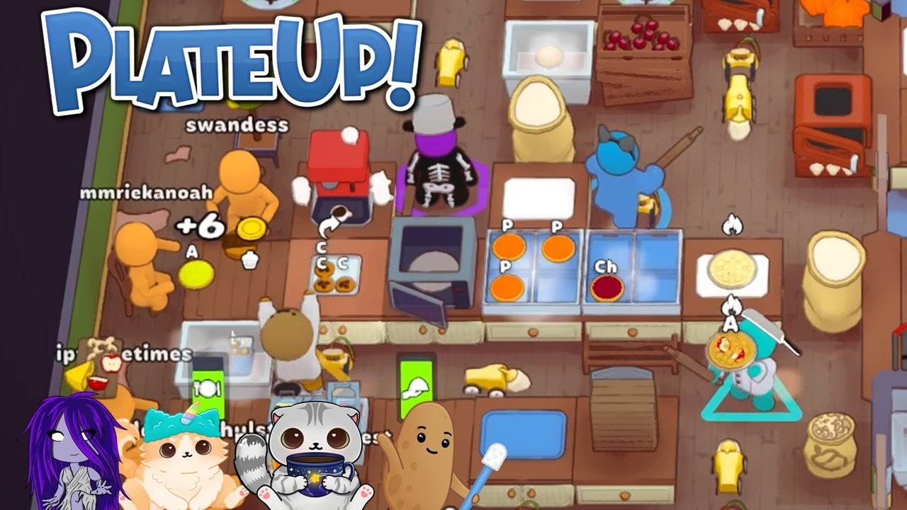 Board Cake! Cake Food Card Challenge with caffeinated, esaclys and SheBanshee! PlateUp!