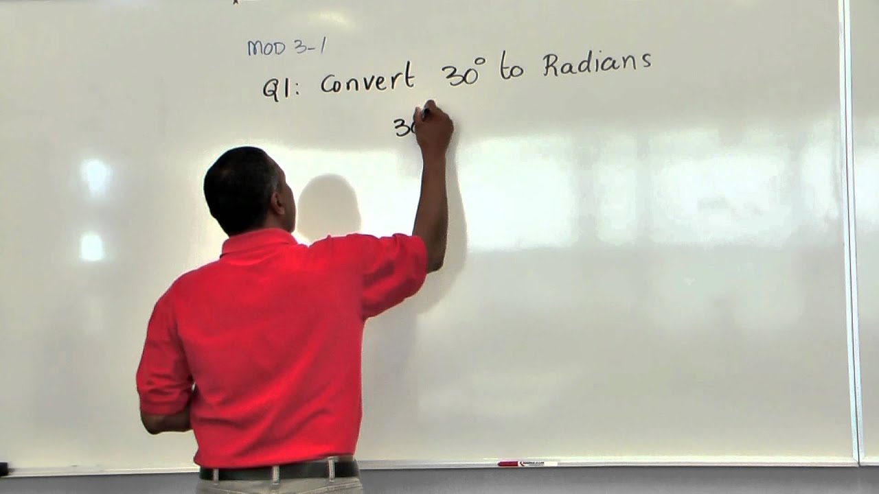 Radians Mod 3 Sec1 Q 1