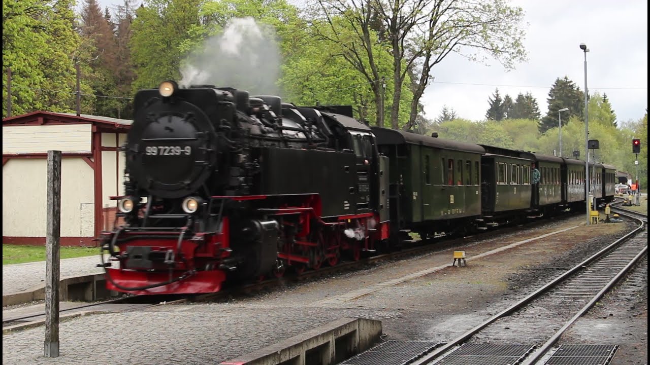 Traditionszug der Harzer Schmalspurbahnen am 4.Mai 2019