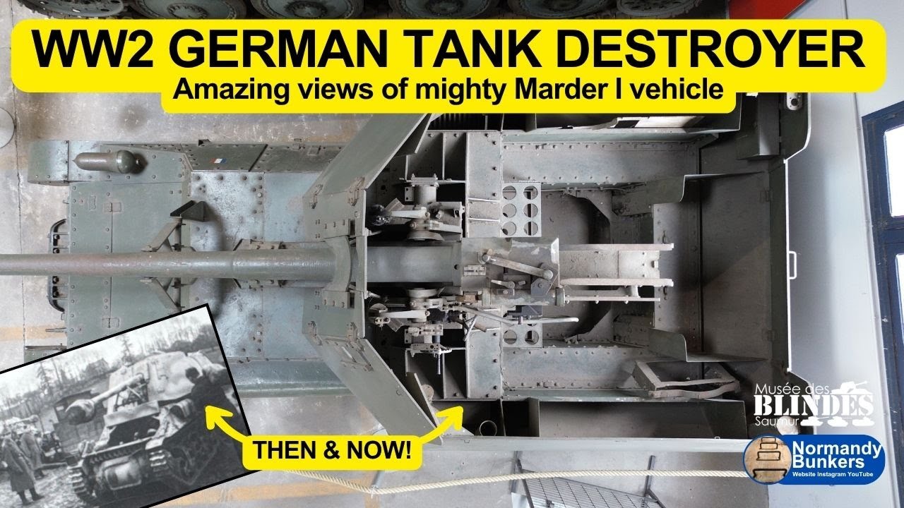 THE MIGHTY MARDER - WW2 GERMAN TANK DESTROYER UP CLOSE