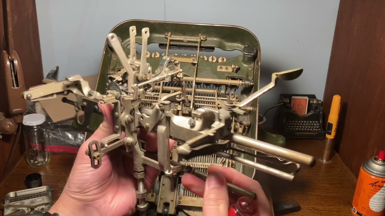 Replacing The Escapement On a #9 Oliver Typewriter