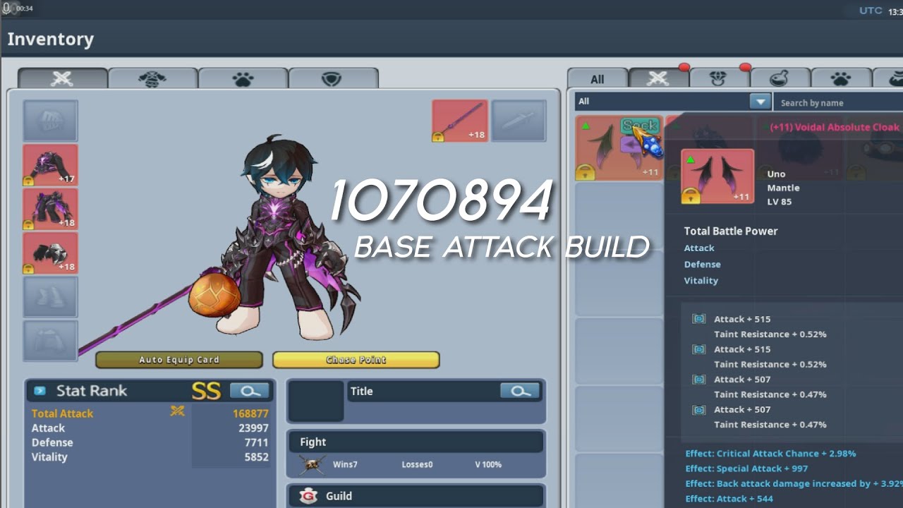 Showing My 1M Build (UNO updated) - Grand Chase Classic