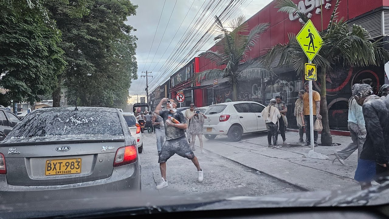 Carnavales de negros y blancos 2025.               Popayan, Cauca Colombia