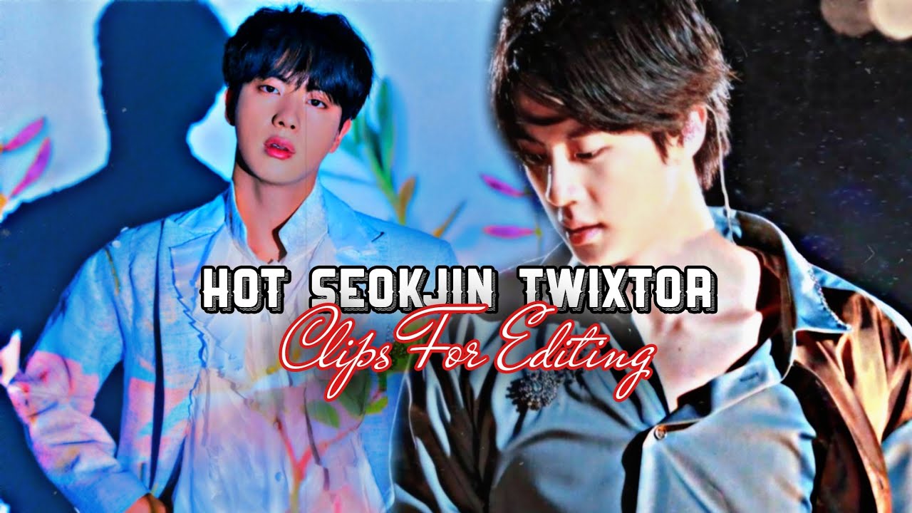 hot seokjin twixtor clips (velocity / slowed)