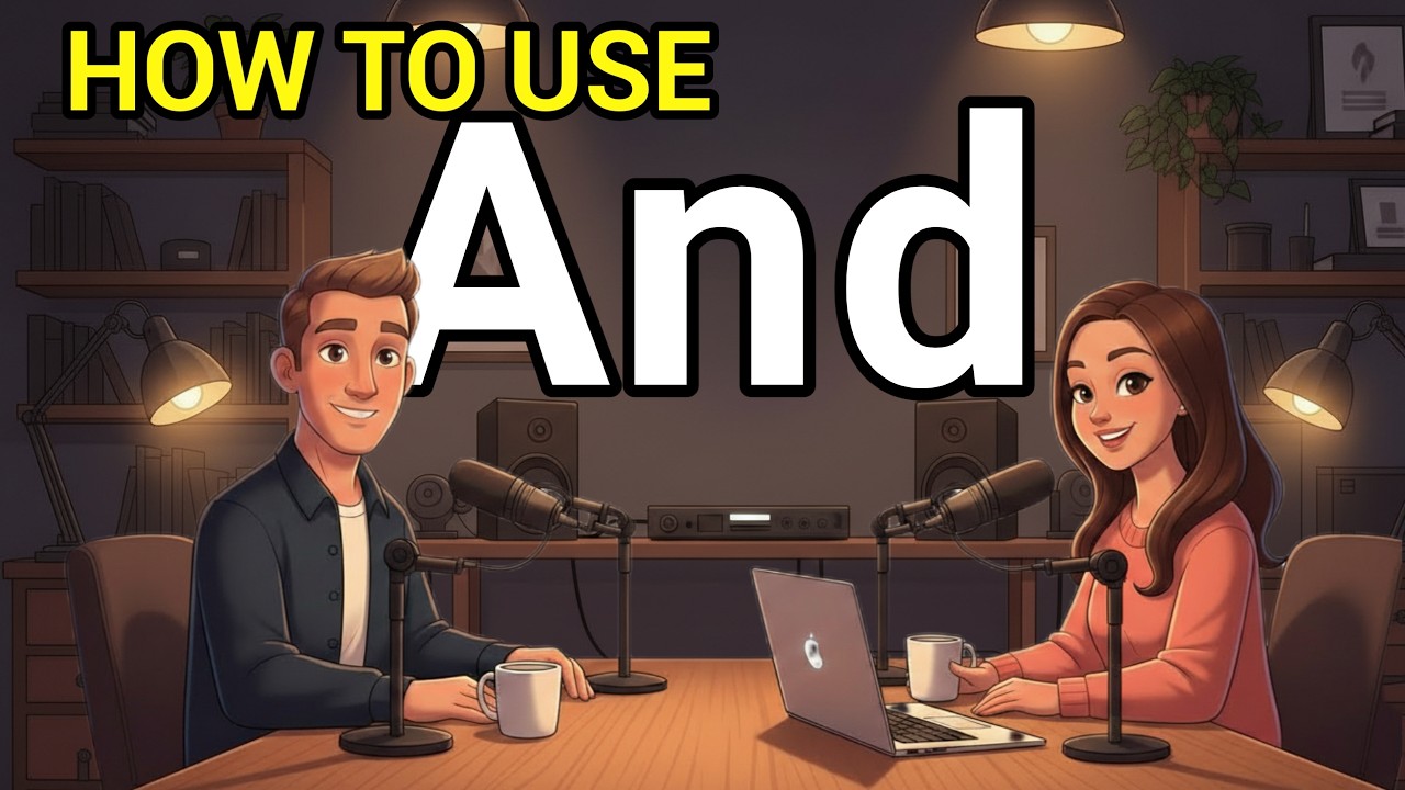 How to Use AND in English Everyday | Learn English with Podcast Conversation