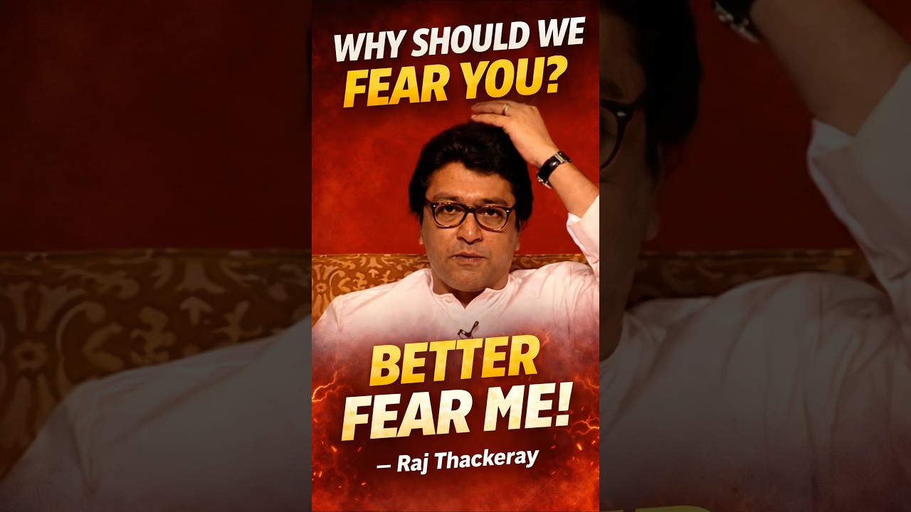 When Raj Thackeray Destroyed The Anchor With One Line 🔥