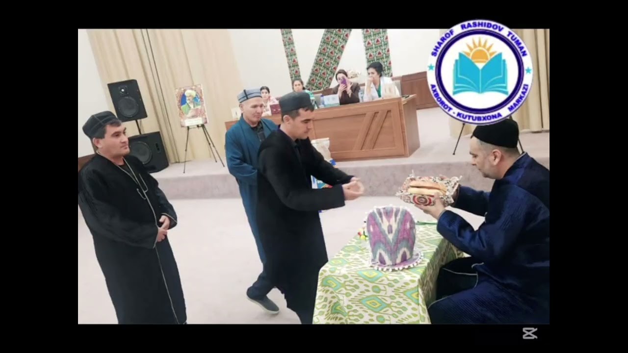 Alisher Navoiyga oʻtkazilgan tadbir lavhalaridan videorolik.