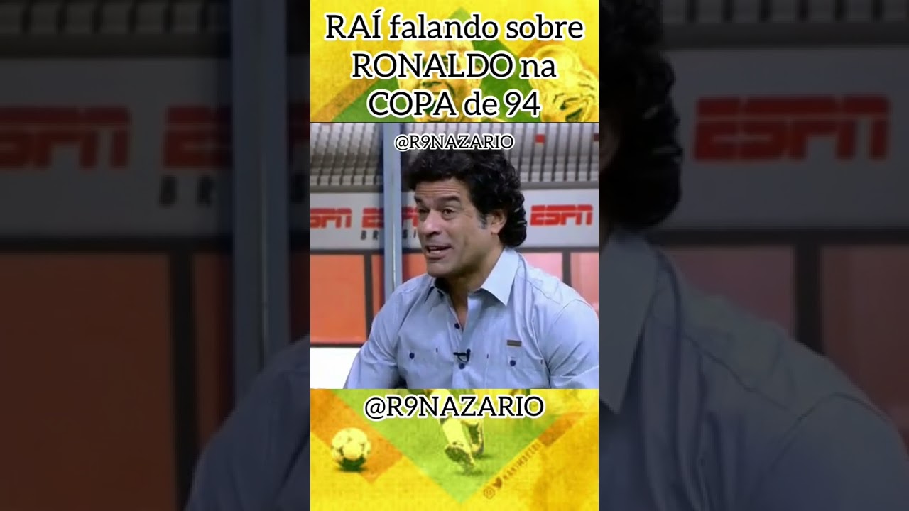 RA&Iacute; falando sobre Ronaldo na Copa de 1994 !!! #short