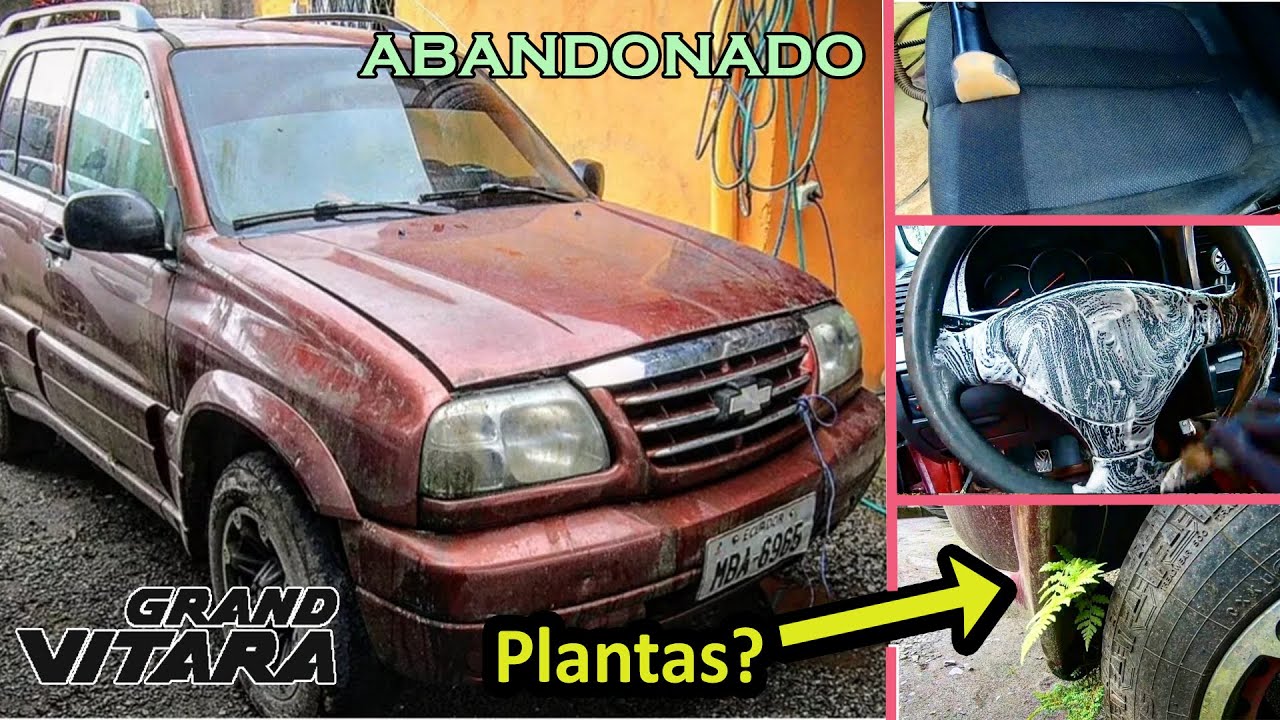 RESTAURAMOS y dejamos como nuevo este chevrolet Grand Vitara ABANDONADO