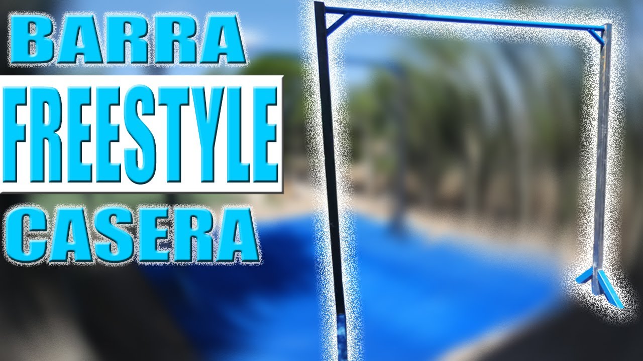 Barra DOMINADAS Casera | Barra para FREESTYLE paso a paso