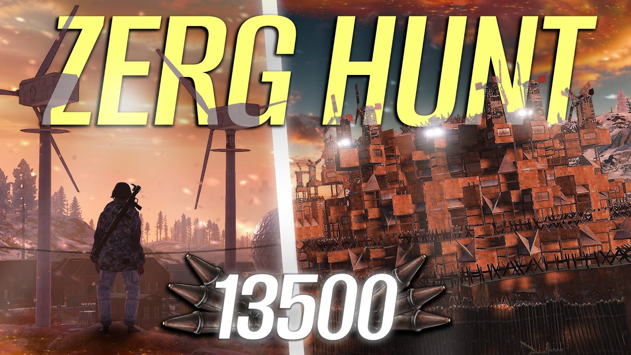 The ZERG Chronicles in RUST  13,500 ROCKETS in 4 DAYS (Movie) - Vital Medium #rust #раст