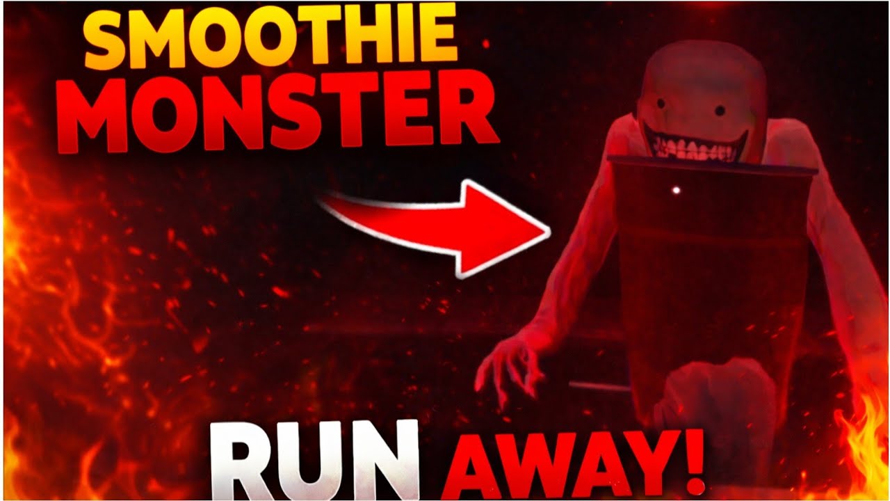 NEVER OPEN SMOOTHIE SHOP AT NIGHT | ROBLOX 
