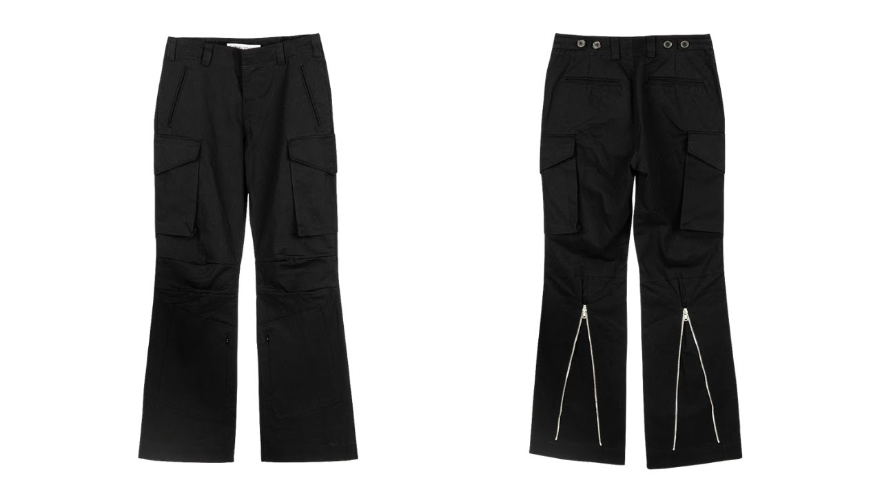 Gizmothegoatt's Cmmawear | Hourglass Back Zip Cargo Pants