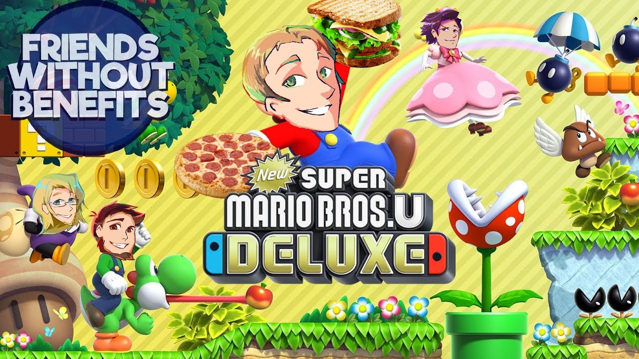 FWOB Comp: New Super Mario Bros. U Deluxe - Pizza = Sandwich