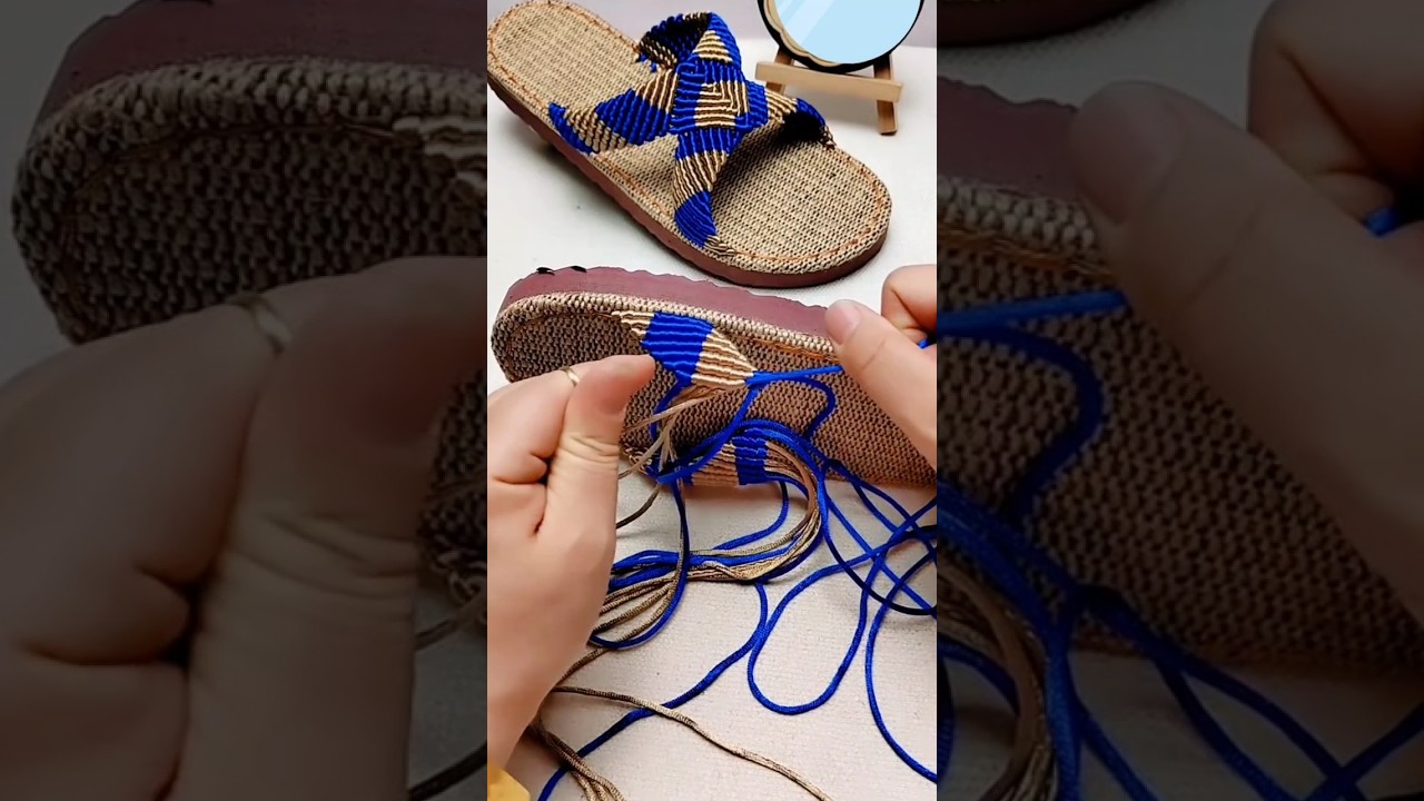Shoe Design Crochet