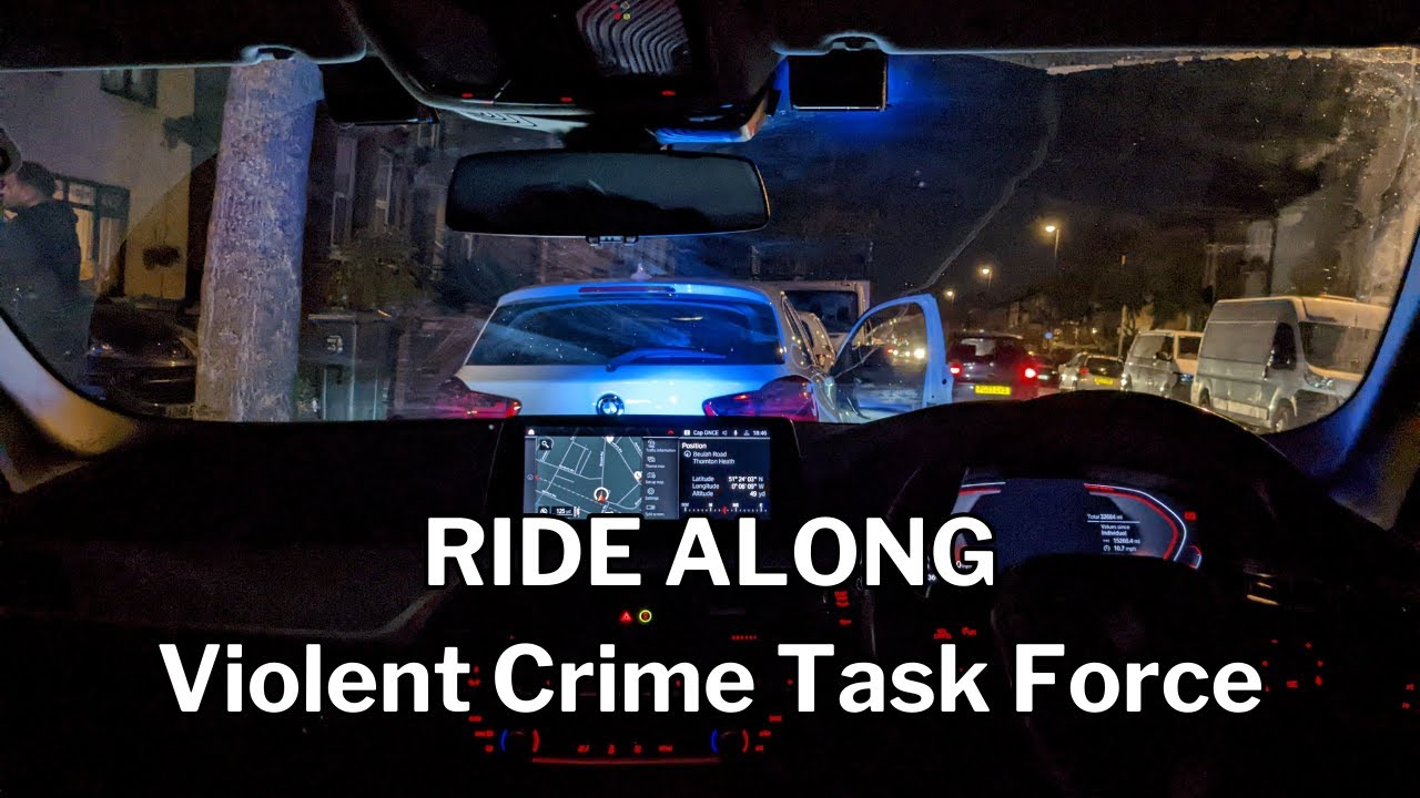 RIDE ALONG with the Met's Violent Crime Task Force - Chases, Responses + Traffic Stops